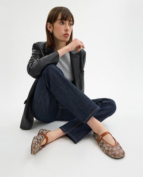 Giày búp bê nữ có Chất Liệu Da Mềm Cao Cấp