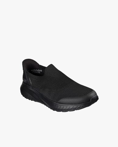  SKECHERS - Giày slip on nam BOBS Sport Squad Chaos 