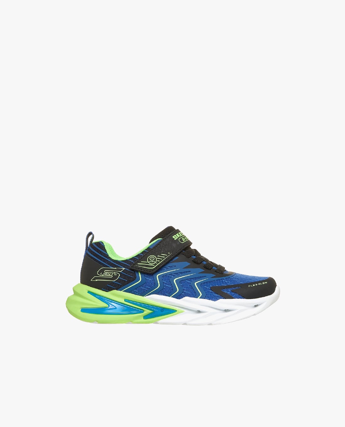 SKECHERS - Giày sneakers bé trai cổ thấp S Lights Flex Glow Ultra