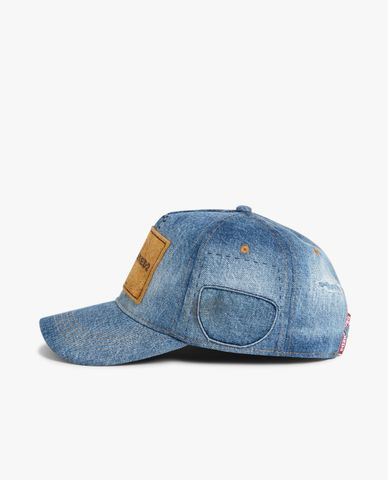  DSQUARED2 - Nón bóng chày nam phối patch 