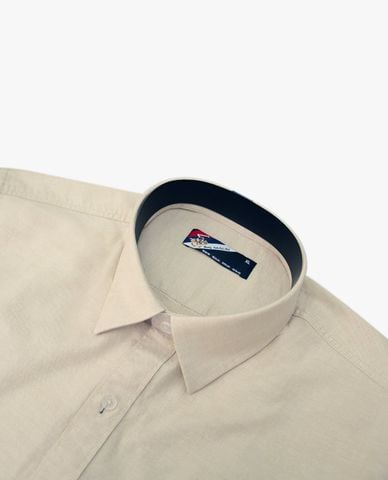  BEVERLY HILLS POLO CLUB - Áo sơ mi nam cổ bẻ tay ngắn thêu logo 