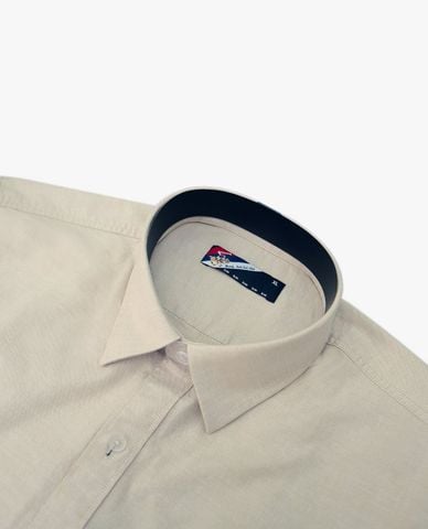  BEVERLY HILLS POLO CLUB - Áo sơ mi nam cổ bẻ tay dài phối logo 