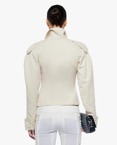  FANCì CLUB - Áo khoác hai hàng nút nữ vai phồng Victoria 