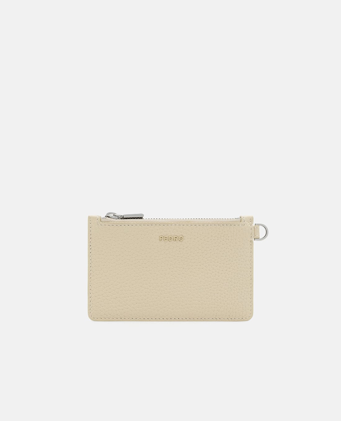 PEDRO - Ví đựng thẻ nữ phom chữ nhật Tumbled Leather