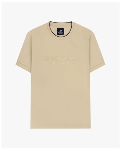  BEVERLY HILLS POLO CLUB - Áo thun nam cổ tròn tay ngắn thêu logo 