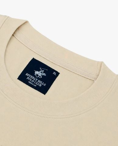  BEVERLY HILLS POLO CLUB - Áo thun nam cổ tròn tay ngắn thêu logo 