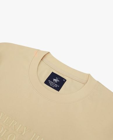  BEVERLY HILLS POLO CLUB - Áo thun nam cổ tròn tay ngắn thêu logo 