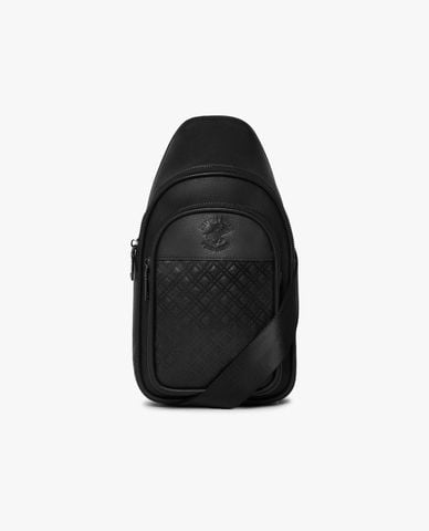  BEVERLY HILLS POLO CLUB - Túi đeo chéo nam dáng đứng cổ điển 