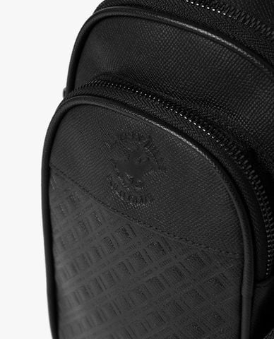  BEVERLY HILLS POLO CLUB - Túi đeo chéo nam dáng đứng cổ điển 