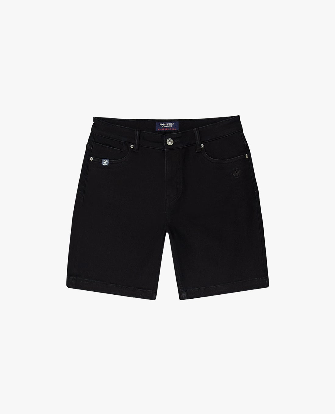 BEVERLY HILLS POLO CLUB - Quần short jeans nam thêu logo