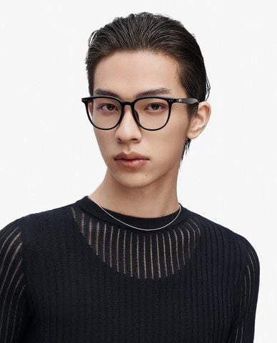  MUJOSH - Gọng kính vuông unisex sang trọng 