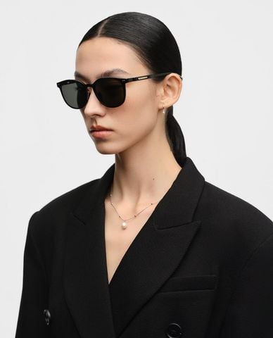  MUJOSH - Kính mát unisex gọng vuông cổ điển 