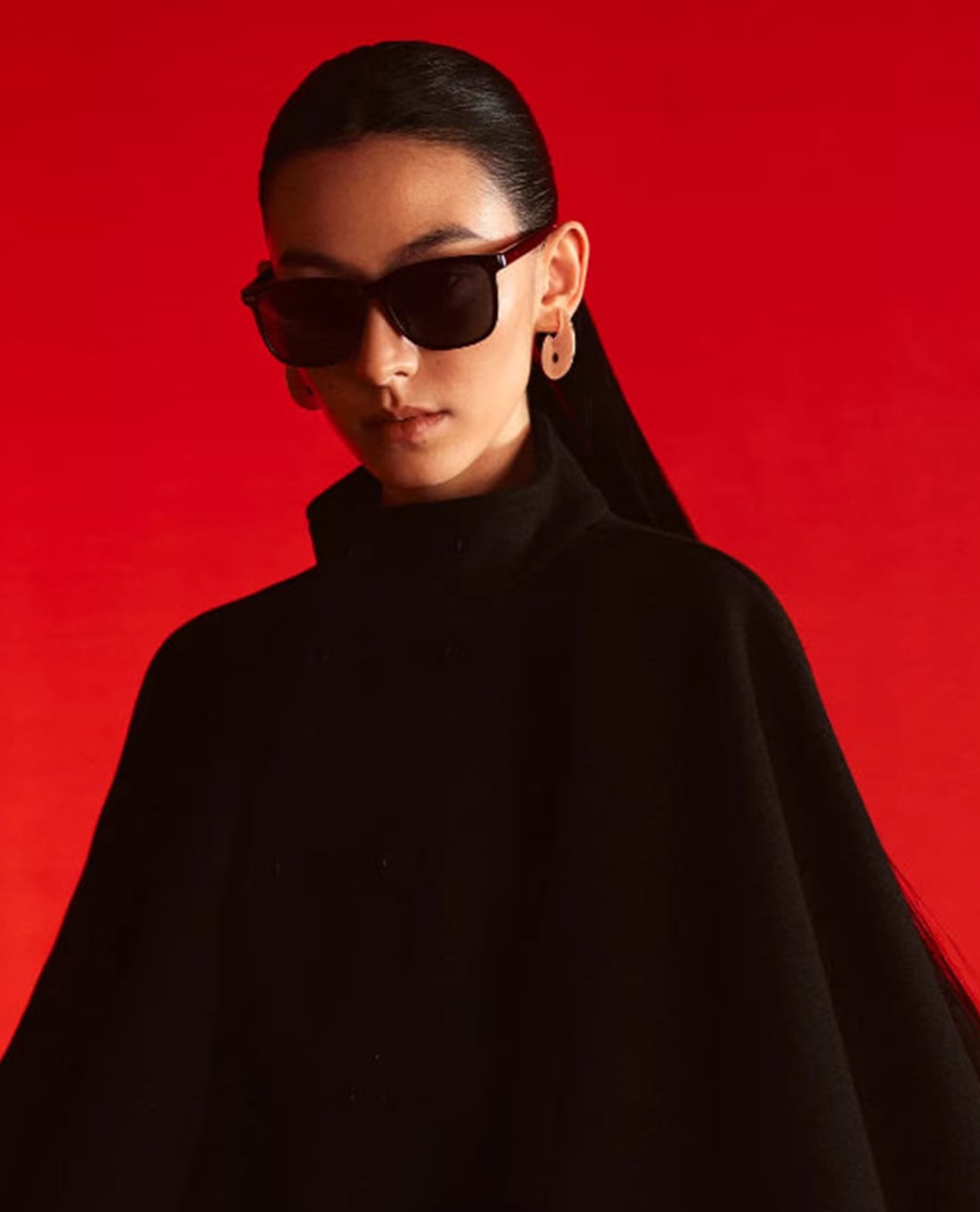 MUJOSH - Kính mát unisex gọng vuông thời trang