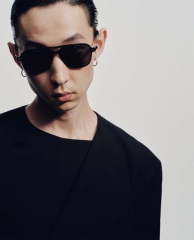  MUJOSH - Kính mát unisex gọng phi công 