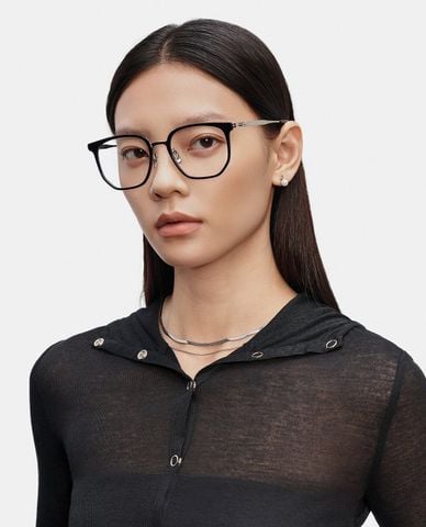  MUJOSH - Gọng kính đa giác unisex cá tính 