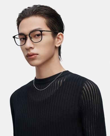  MUJOSH - Gọng kính vuông unisex bản vừa 