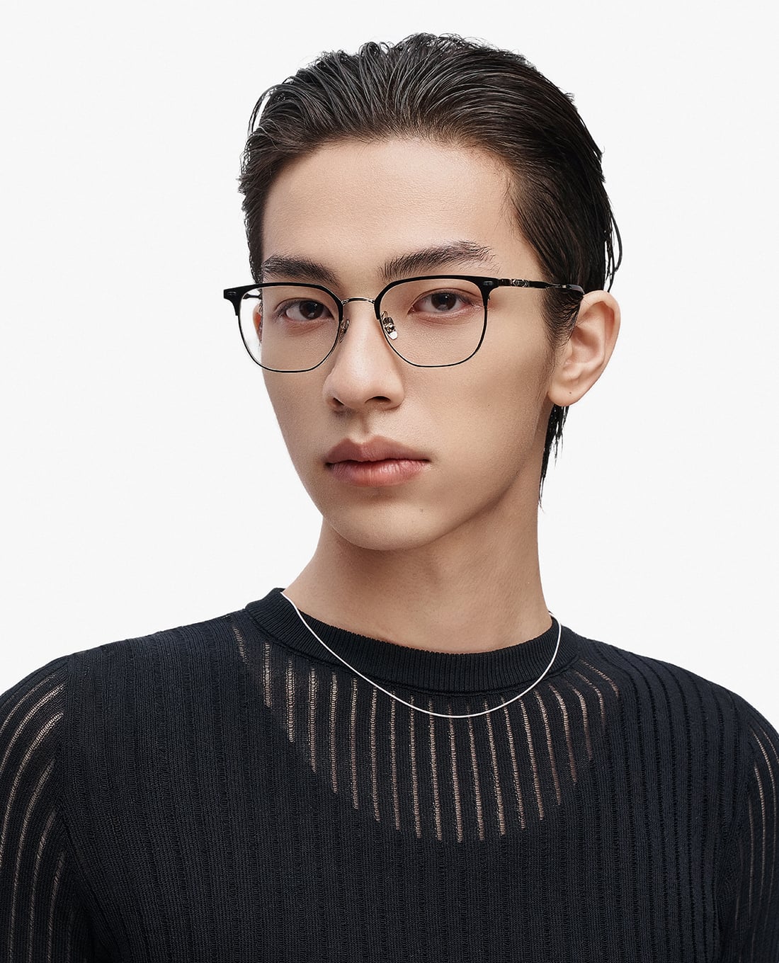 MUJOSH - Gọng kính vuông unisex thời thượng