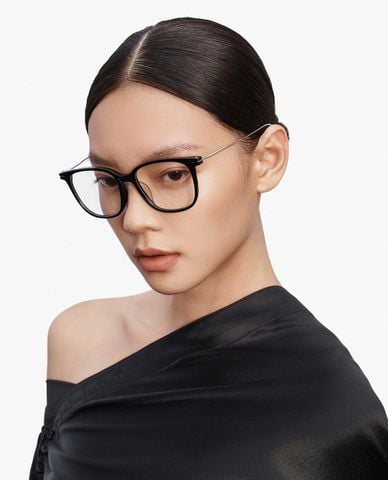  MUJOSH - Gọng kính unisex chữ nhật bản mảnh 