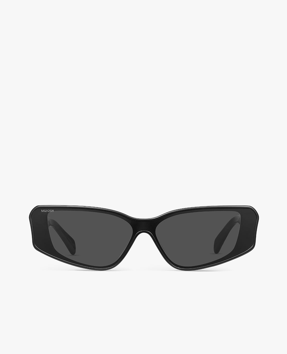 MUJOSH - Kính mát unisex gọng chữ nhật bản dày