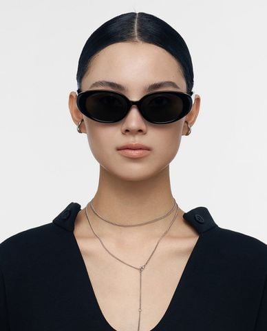  MUJOSH - Kính mát unisex gọng oval cao cấp 