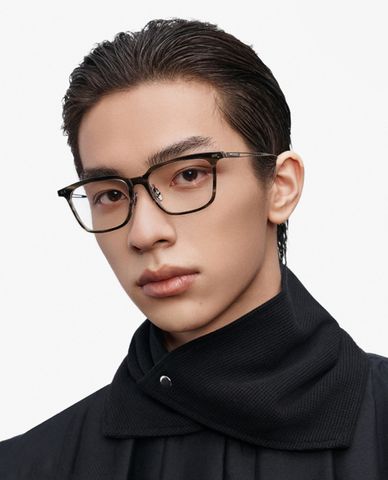  MUJOSH - Gọng kính vuông nam thời trang 