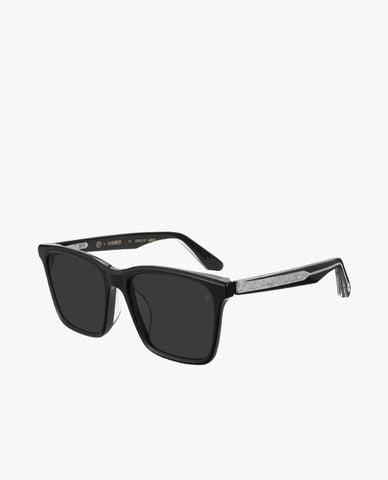  MUJOSH - Kính mát unisex gọng vuông chạm khắc 