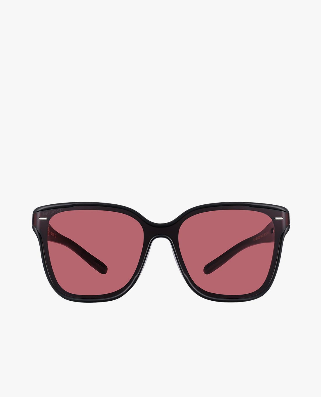 MUJOSH - Kính mát unisex gọng vuông bản dày