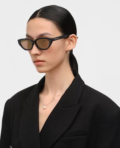  MUJOSH - Kính mát unisex gọng mắt mèo thời trang 