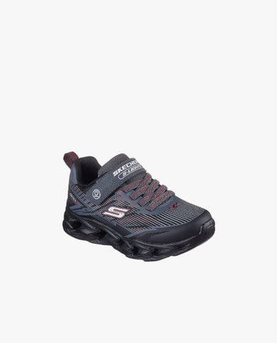  SKECHERS - Giày sneakers bé trai cổ thấp S Lights Vortex Veltrox 