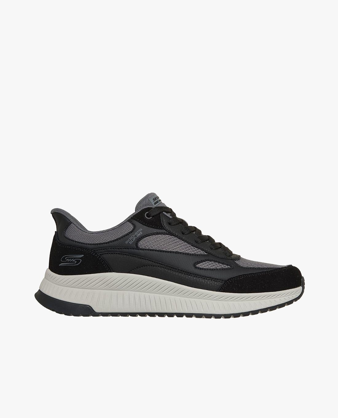 SKECHERS - Giày slip on nam BOBS Sport Squad 4