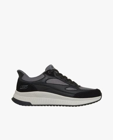  SKECHERS - Giày slip on nam BOBS Sport Squad 4 
