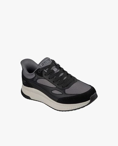  SKECHERS - Giày slip on nam BOBS Sport Squad 4 