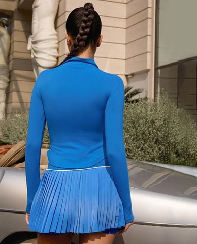  OLABEN - Áo khoác thể thao nữ cổ trụ Butterluxe 