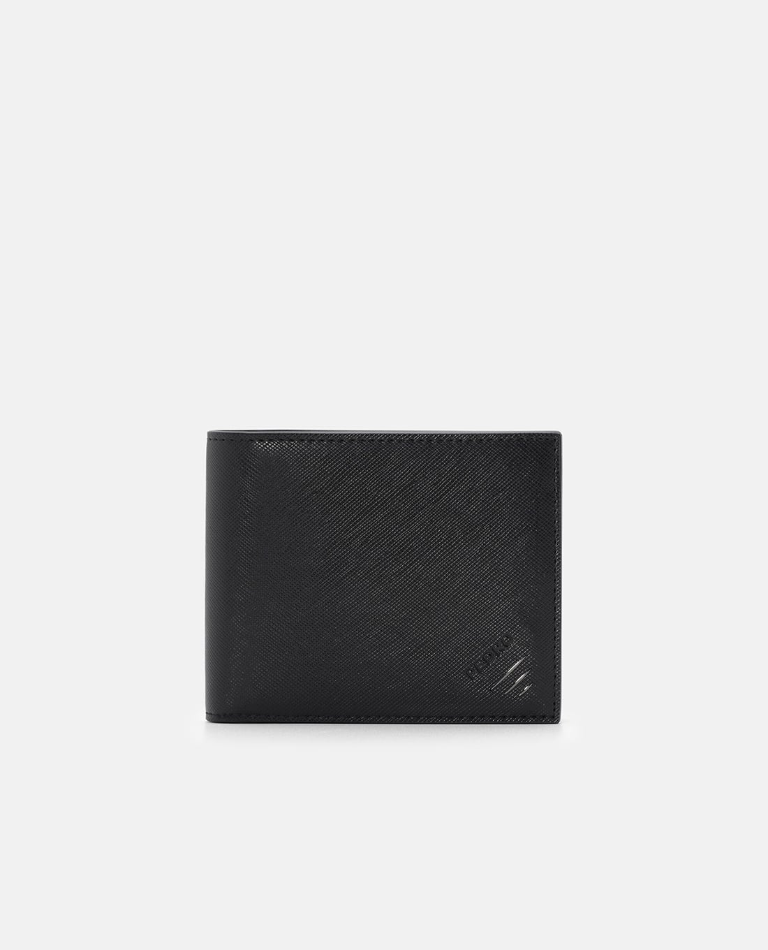 PEDRO - Ví nam dáng ngắn gập đôi Leather