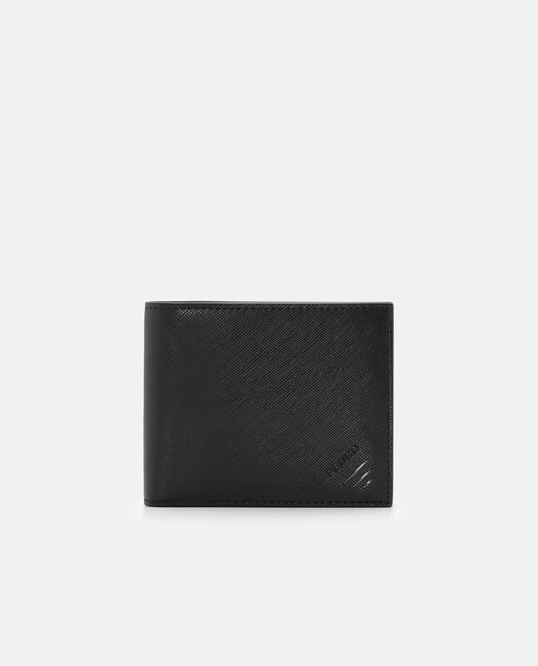 PEDRO - Ví nam dáng ngắn gập đôi Leather