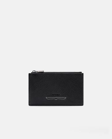  PEDRO - Ví đựng thẻ nam phom chữ nhật Saffiano Leather 