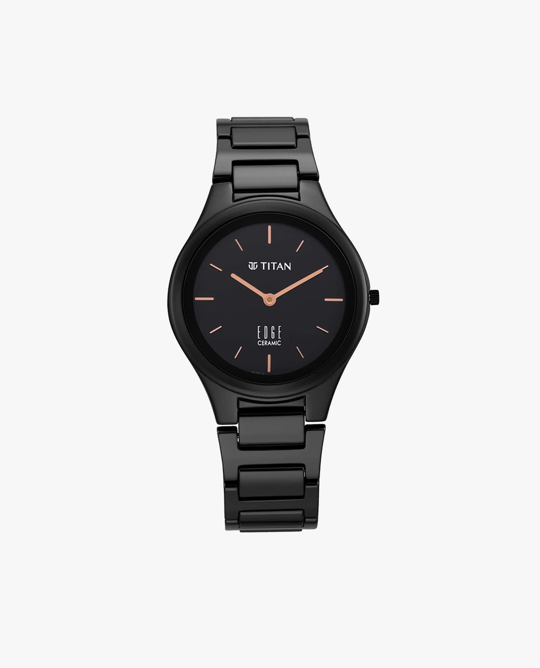 TITAN - Đồng hồ nữ Edge Ceramic 34mm