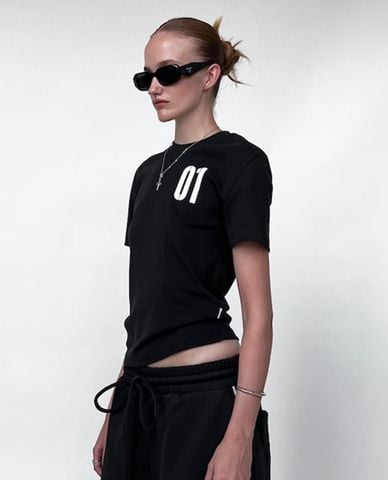  STRESSMAMA - Áo thun unisex cổ tròn tay ngắn in số 