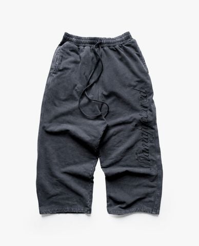  STRESSMAMA - Quần unisex ống rộng lưng thun MMF 