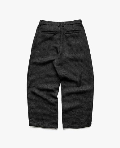  STRESSMAMA - Quần unisex ống rộng SS25 Tweed 