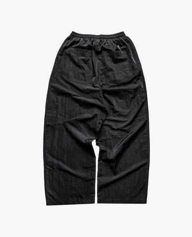  STRESSMAMA - Quần dài unisex ống rộng in logo 