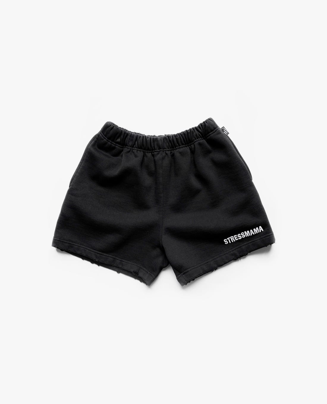 STRESSMAMA - Quần short unisex ống rộng lưng thun