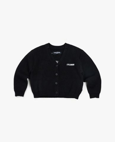  STRESSMAMA - Áo khoác cardigan unisex cổ V tay dài HOSM 