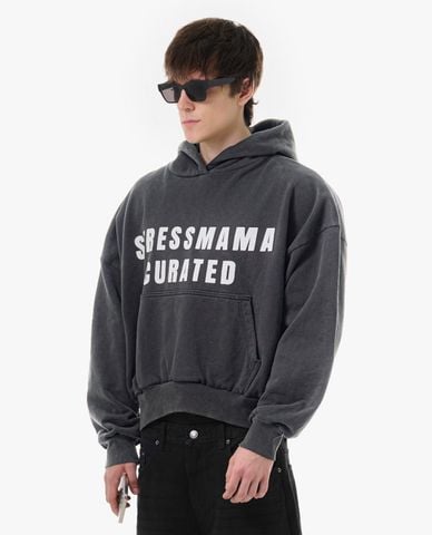 STRESSMAMA - Áo hoodie unisex tay dài Curated 