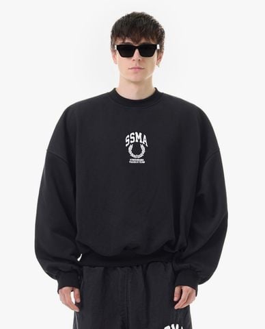  STRESSMAMA - Áo sweater unisex cổ tròn tay dài Coach 01 Team 