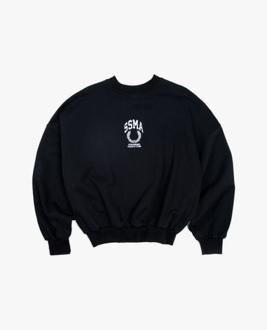  STRESSMAMA - Áo sweater unisex cổ tròn tay dài Coach 01 Team 