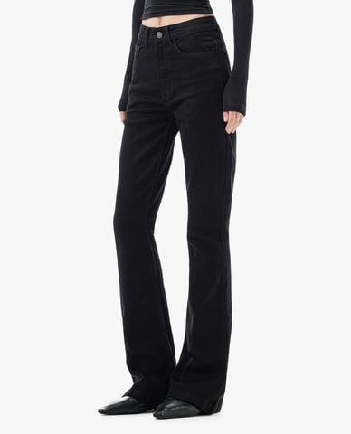  STRESSMAMA - Quần jeans nữ ống loe thời trang 