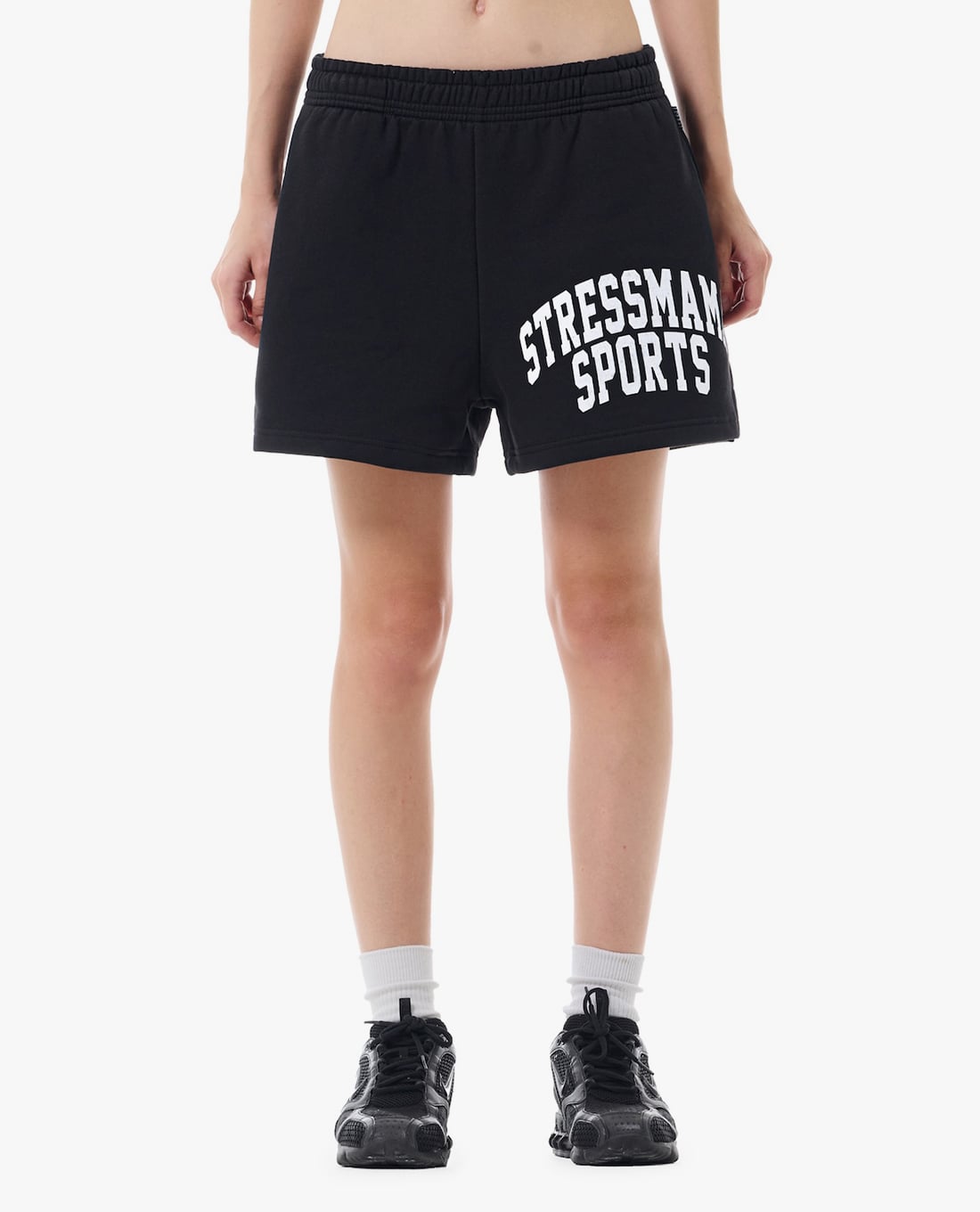 STRESSMAMA - Quần short unisex thể thao ống rộng SSMA