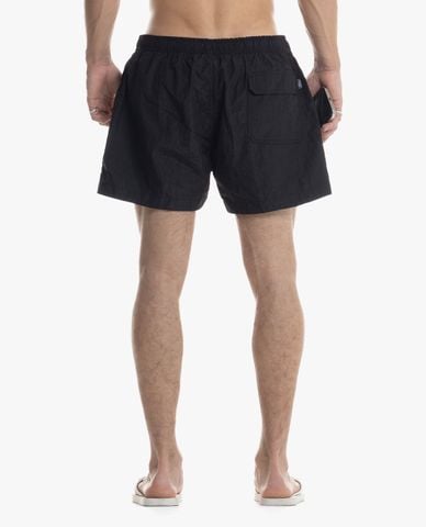  STRESSMAMA - Quần short unisex ống rộng thêu logo 
