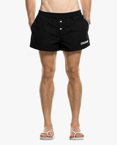  STRESSMAMA - Quần short unisex ống rộng Pajama 